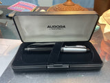 Aurora Rollerball B 71/C Black and Chrome NOS