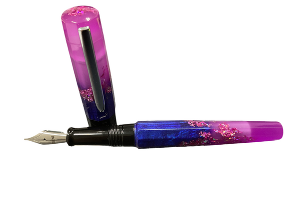 Benu Euphoria Love Story Fountain Pen Stub Nib  NEW!