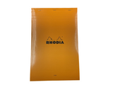 Rhodia Note Pad high grade vellum paper Lined Margin 8x12