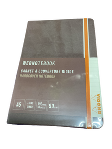 Rhodia Webnotebook ~ Hardcover Lined 90gsm Paper