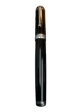 Aurora Talentum D71 Rollerball pen black and chrome NOS