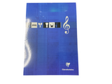 Clairefontaine Music Note Pad 100 pages 8 1/2x11 1/2