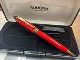 Aurora B31 Ipsilon Red Ballpoint pen NOS