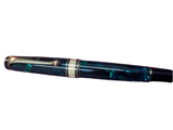 Aurora 996 Optima Fountain Pen Emerald Green Solid 14k nib NOS