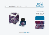 Colorverse Korea Special 2024 Blue Dragon Fountain Pen Ink 15ml