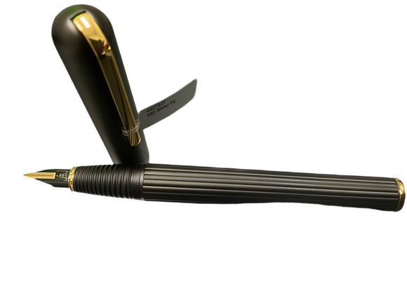 Lamy Imporium Fountain Pen Black with Gold Trim  NEW!