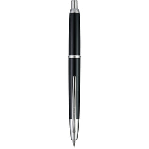 Pilot Decimo Black and Silver Fountain Pen