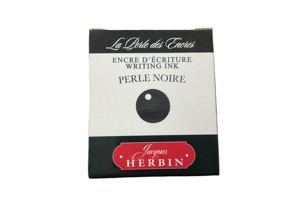 J. Herbin Perle Noir Fountain Pen Ink 30ml bottle