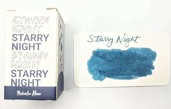 Nahvalur Rover Fountain Pen Ink Starry Night 20ml bottle