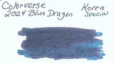 Colorverse Korea Special 2024 Blue Dragon Fountain Pen Ink 15ml