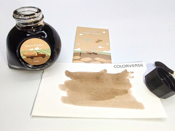 Colorverse USA Special Series Giant Potato Fountain Pen Ink 15ml  NEW!