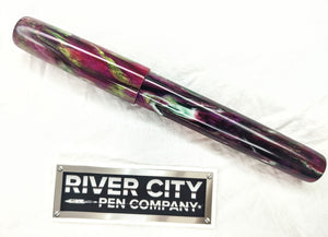 River City Pen Company Watermelon Sugar Extra-long Arlington Fountain Pen