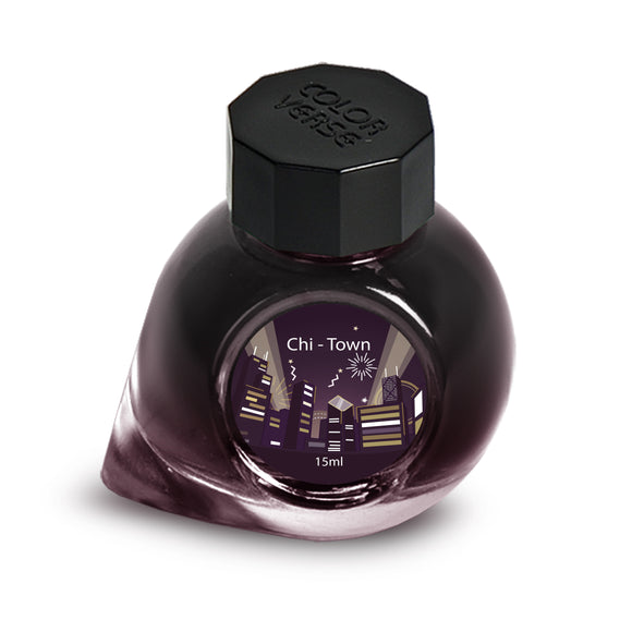 Colorverse USA Special Series Chi-Town Glistening Fountain Pen Ink 15ml