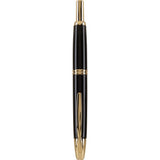 Pilot Vanishing Point Black and Gold Fountain Pen