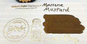 Robert Oster Signature Ink--Marrone Mustard 50ml bottle Fountain Pen Ink